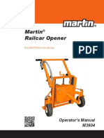 Manual de Usuario Railcar Opener