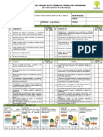 Analisis de Riesgos de Trabajo Descimbre y Trabajos de Albañeria Camaras Electricas