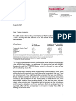 Fundsmith Equity Fund +13.1 +521.2 +18.7 Equities +11.9 +252.2 +12.5 UK Bonds - 3.2 +42.7 +3.4 Cash +0.0 +6.3 +0.6