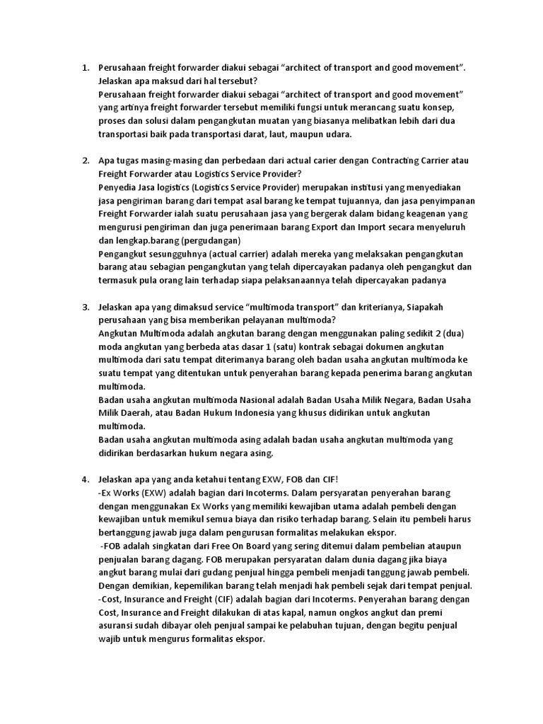 UTS Pak Prapto | PDF
