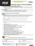 ESP 10 Q1 Modyul 1 | PDF
