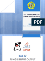 04. FUNGSI INPUT OUTPUT DASAR (OUTPUT)