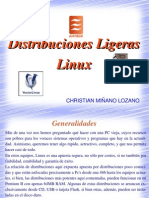Distribuciones Ligeras de Linux