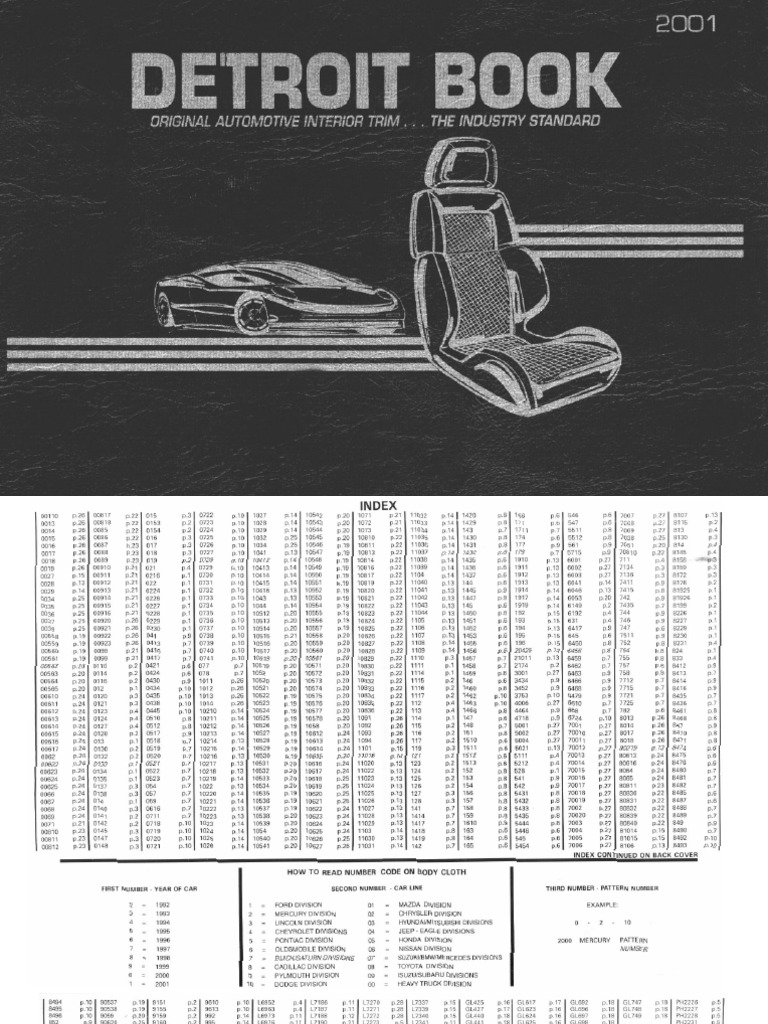 2001 Detroit Book PDF
