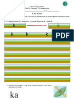 Guía de Lenguaje y Comunicación Semanal