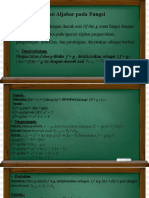 Materi Operasi Aljabar Fungsi Kelas X