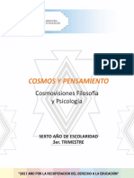 6to Cosmovisiones filosofia y psicologia - 3er Trimestre