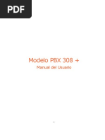 Centralita Manual Pbx308