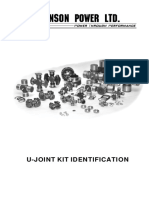 JP U JOINT KIT IDENTIFICATION Catalog