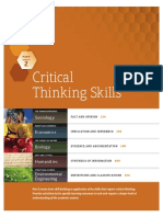 Critical Thinking Skills: Sociology Economics Biology Humanities Environmental Engineering