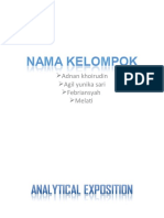 analytical exposition