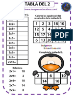Mi Cuadernillo Tablas de Multiplicar PDF Parte1