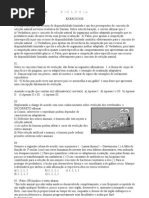 EVOLUÇÃO EXERCÍCIOS