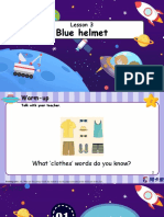 Blue Helmet: Lesson 3