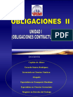 Unidad I Obligaciones Contractuales