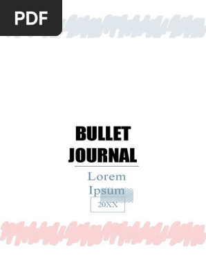 BULLET JOURNAL