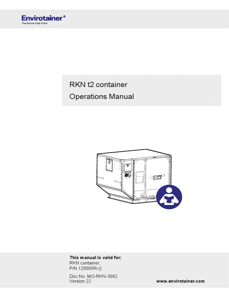 Envirotainer Rap T2 Operation Manual Pdf Download – DVCU