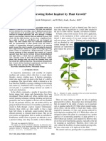 Design of A Growing Robot Inspired by Plant Growth