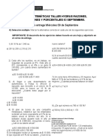 Guía Razones, Proporciones y Porcentajes 03 Septiembre