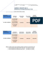 Calendario Académico 2021-2