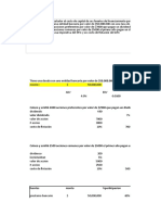 Cálculo WACC compañía 3 fuentes financiamiento