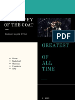 Philosophy of The Goat: Samuel Lopez Uribe