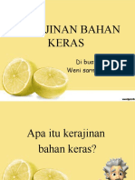 Kerajinan bahan keras