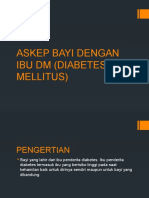 Askep Bayi Dengan Ibu DM (Diabetes Mellitus)