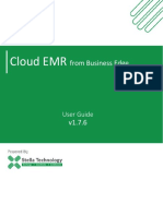 Business Edge CloudEMR User Guide