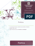 Poética PDF - Versificação e Poemática 