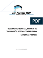 Reporte de Transmision Maquinas Fiscales