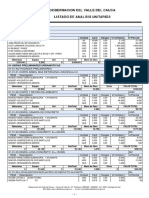 Analisis Unitarios Decreto 0572 -2021