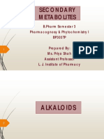 ALKALOIDS - Priya PPT - Copy - Compatibility Mode