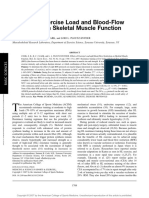 Effects of Exercise Load and Blood Flow.5