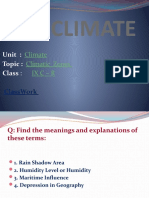 Climate: Climate Climatic Zones Ixc-R