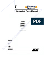 Parts Manual JLG 2032es