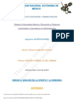Microeconomia Unidad 6 Actividad 6 PDF
