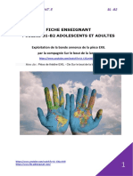 Fiche Enseignant Ados-Adultes B1-B2