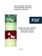 MT113BL Analysis of Urine and Other Body Fluids Manual
