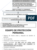 FLUJOGRAMA CORONAVIRUS 12 de Marzo