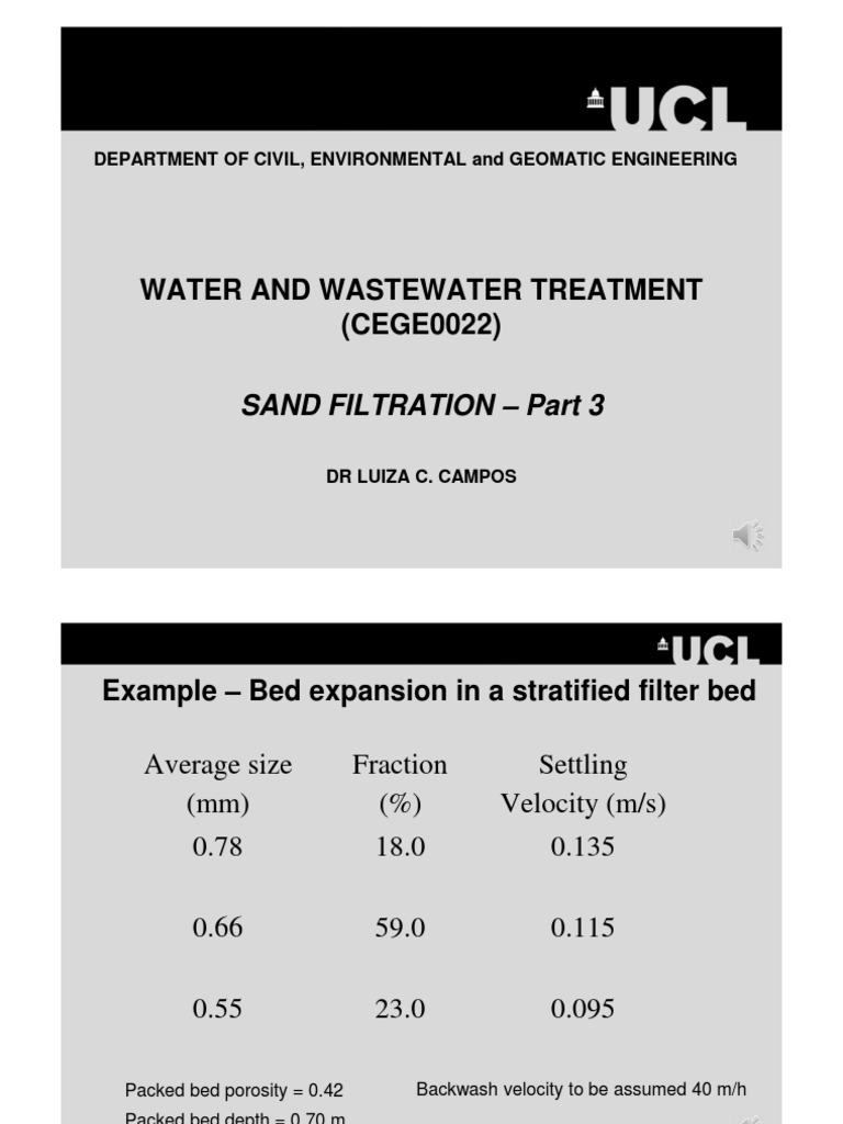 Pralet PDF Filtration Environmental Engineering