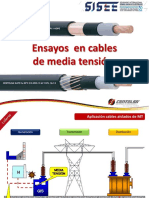 Ensayos en Cables de Media Tensión.: Centelsa Xlpe Cu 90 °C 250 Kcmil 15 KV 100% PC1 HDPE