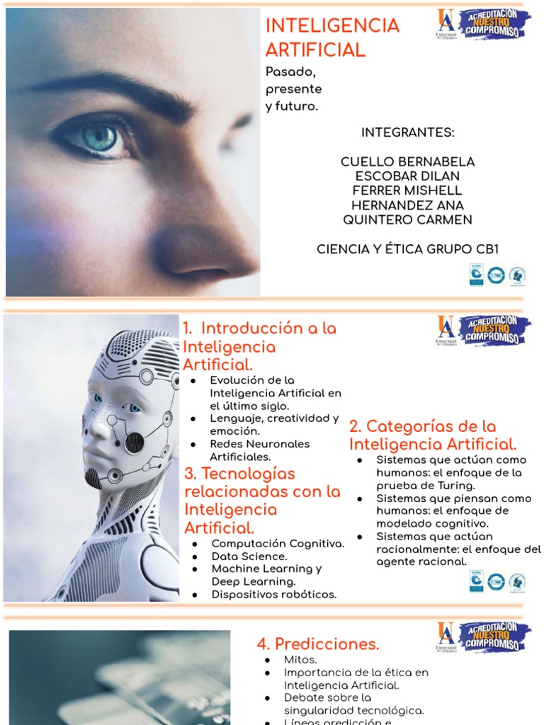INTELIGENCIA ARTIFICIAL Pasado, Presente y Futuro. | PDF | Inteligencia ...