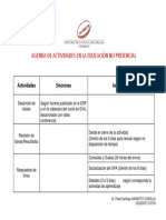 Agenda de Docente