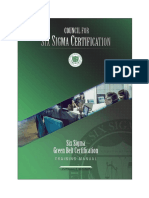 Six Sigma Green Belt Certification Training Manual CSSC 2018 06b