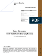 Emerging Banks Methodology