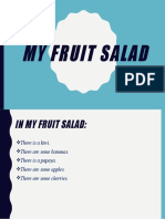 MY FRUIT SALAD