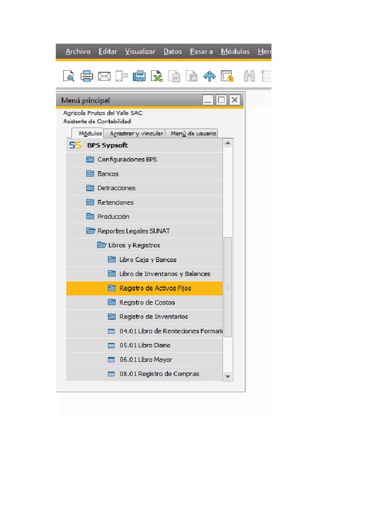 Bajar Registro de Compras en Sap B1 | PDF