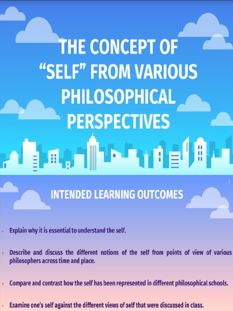 Philosophy of Self and Identity | PDF | Soul | Philosophy Of Self