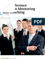 The Difference Between Mentoring and Coaching: Valerie Pelan